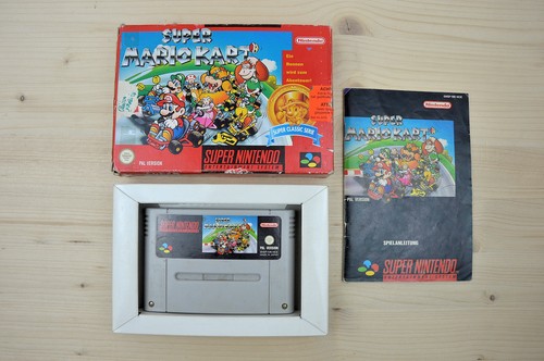 Snes super mario - mario, kart