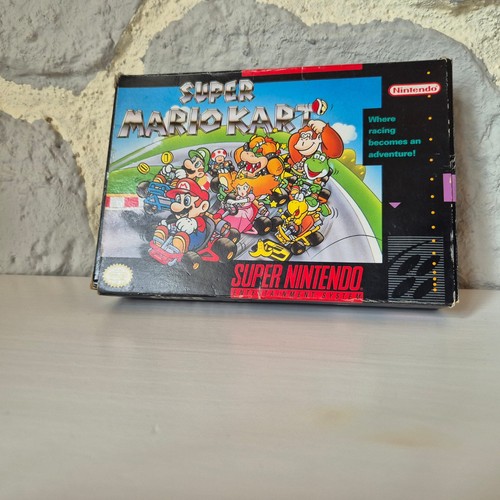 Super mario kart - mario, (snes)