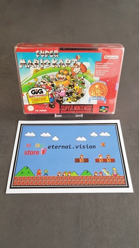 Snes super mario kart - super,
