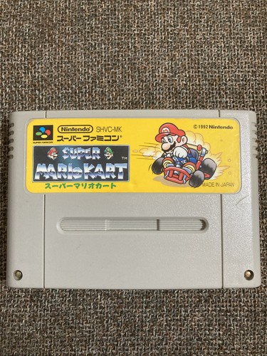 Nintendo super mario kart snes - mario,