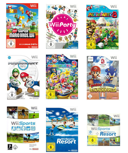 Selezione giochi nintendo - selezione,