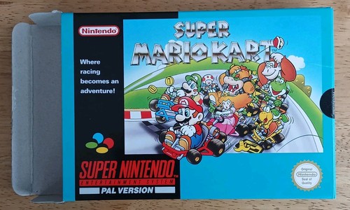 Super nintendo snes mario kart - nintendo,