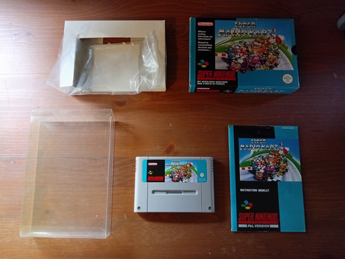 Super mario kart pal snes - mario,