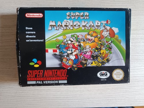 Super mario kart snes gig - mario, ita