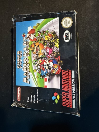 Super mario kart - kart, pal