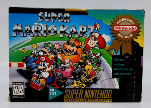 Super mario kart snes - snes,
