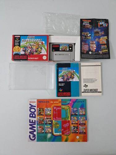 Nintendo super mario kart snes - nintendo,