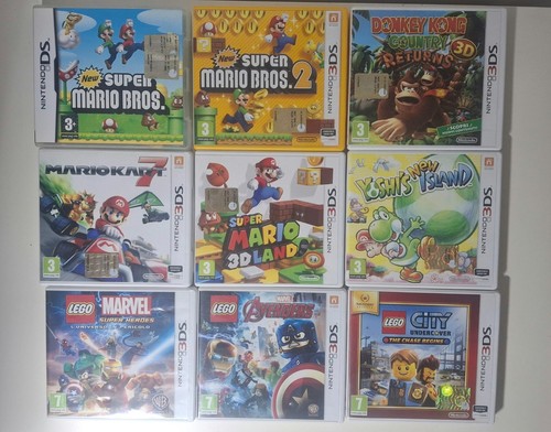 Lotto giochi nintendo 3ds ds - lotto, 9