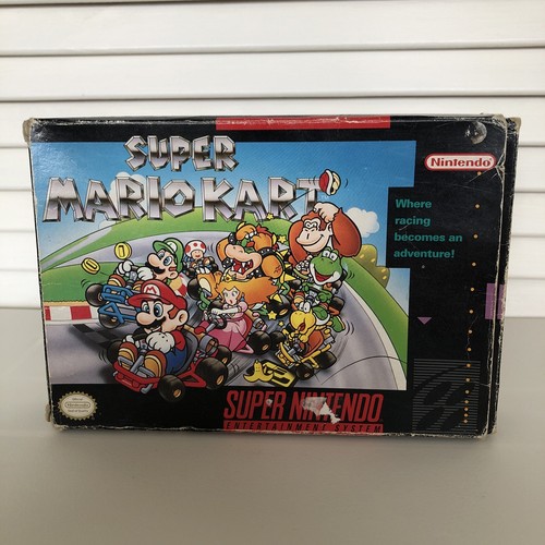 Super mario kart snes - mario,
