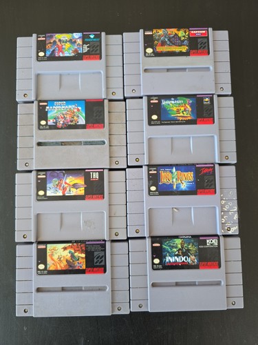 Snes game lot super - super, mario