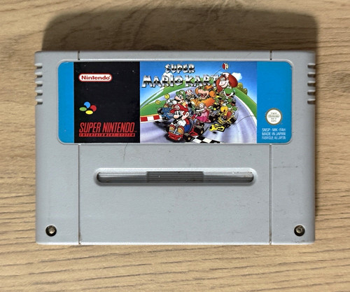 Nintendo super mario kart - kart, snes