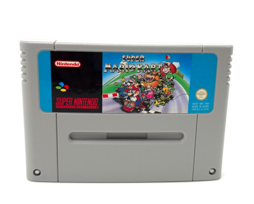 Cartuccia super mario kart - mario,