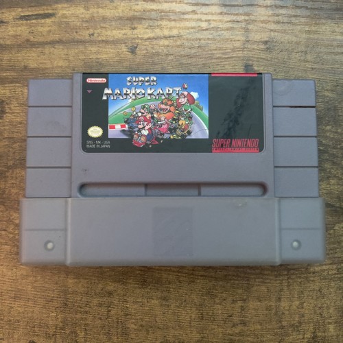 Super mario kart snes - super,